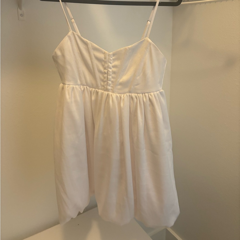 ASTR the Label Bustier Bubble Hem Babydoll Dress - Picture 3 of 3